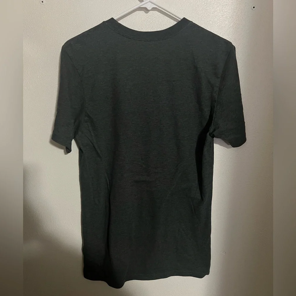 THE NORTH‎ FACE Classic Casual Logo Graphic T Shirt Gray White Men's Size S GUC